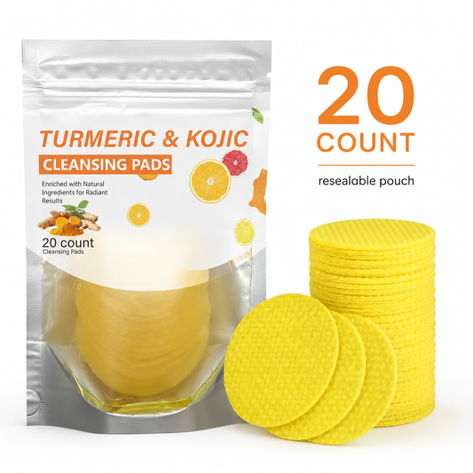 Surprise Price:minimum Only $6.42!!! Turmeric & Kojic Acid Cleansing Pads 20pcs