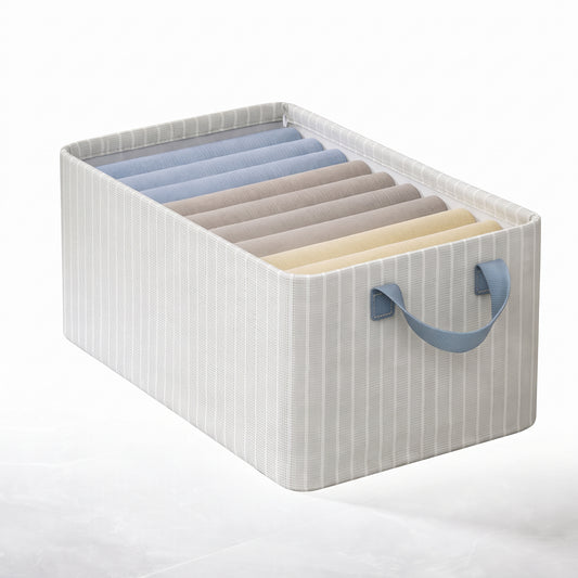 Large-capacity clothing storage box