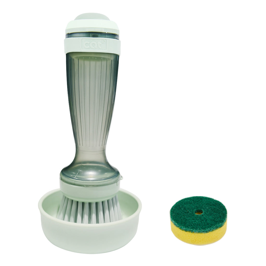 The Ultimate Soap-Dispensing Palm Brush