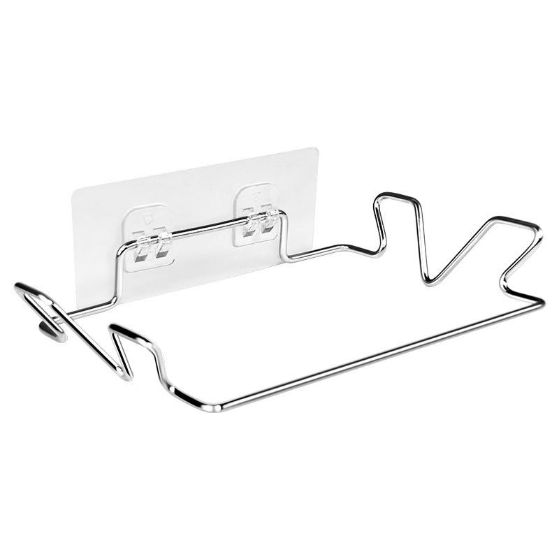 Stainless Steel Kitchen Trash Bag Holder