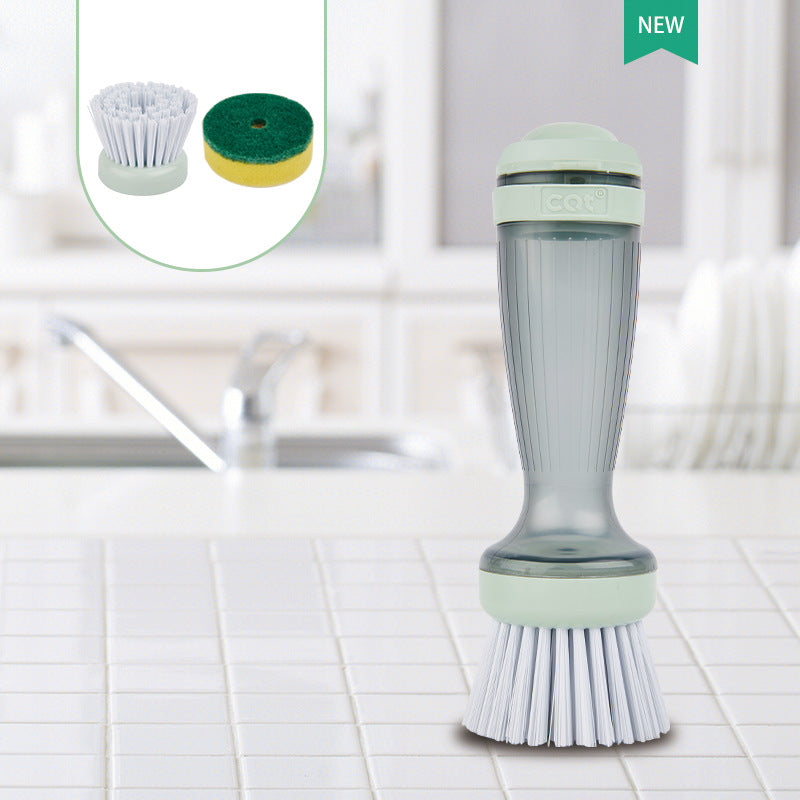 The Ultimate Soap-Dispensing Palm Brush